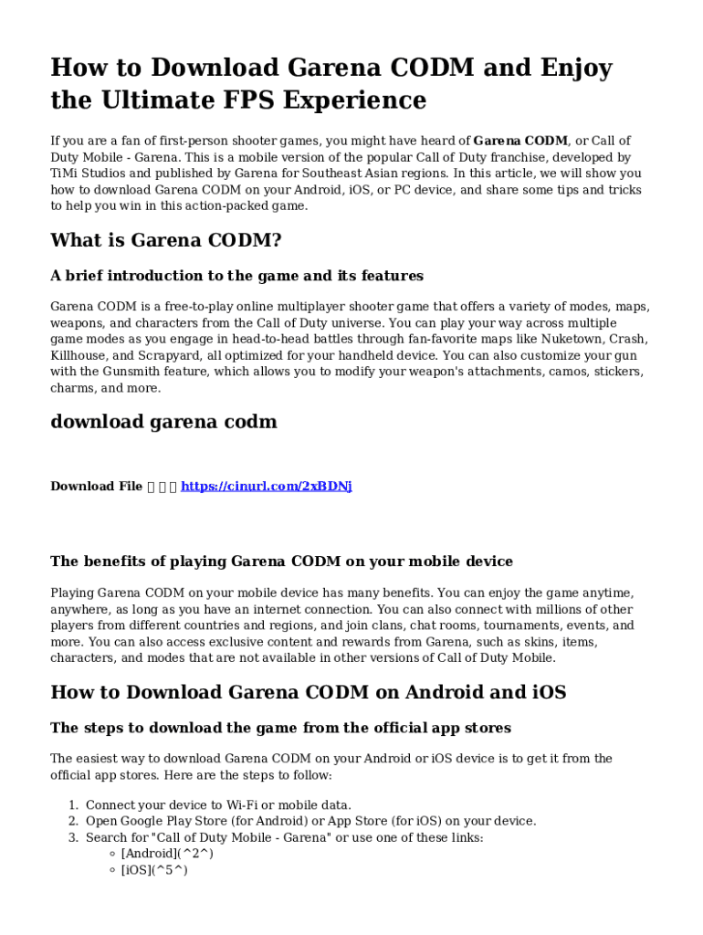 Form preview