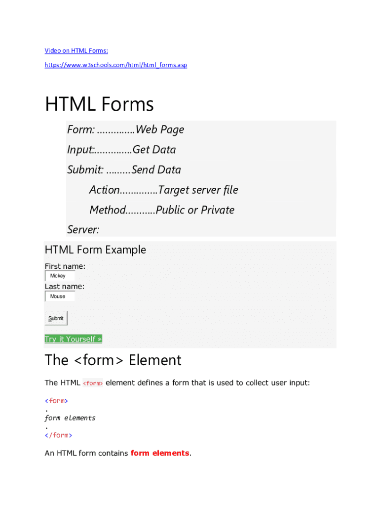 Form preview