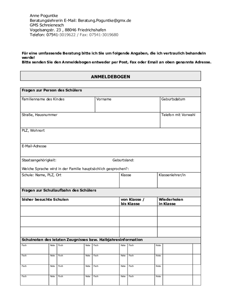 Form preview