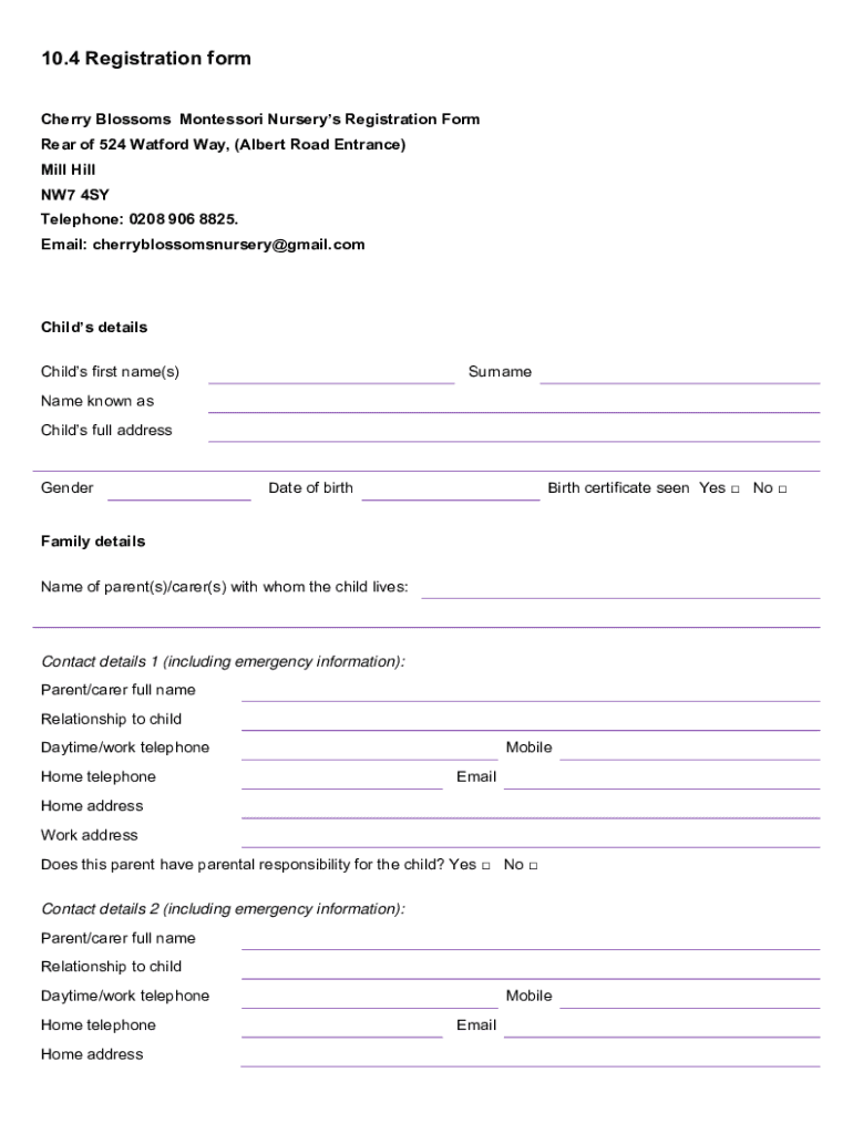 Form preview