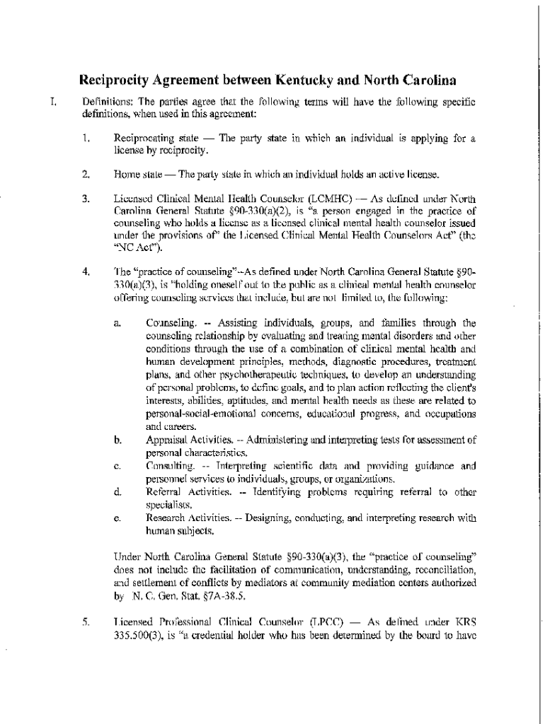 Fillable Online lpc ky State Tax Reciprocal Agreements.xlsx Fax Email