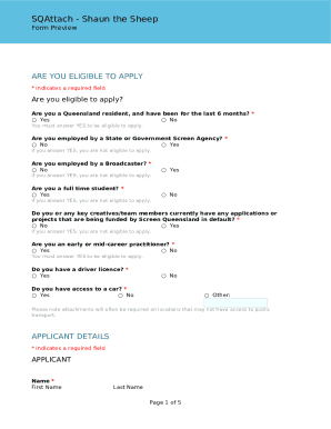 Form preview