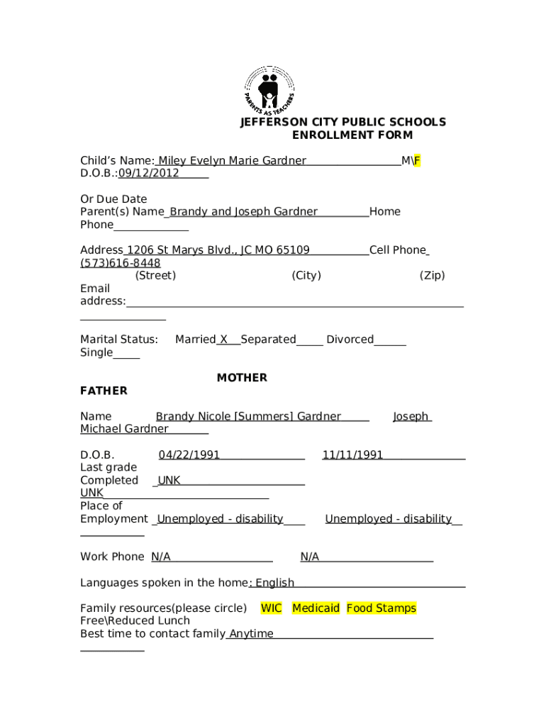 Form preview