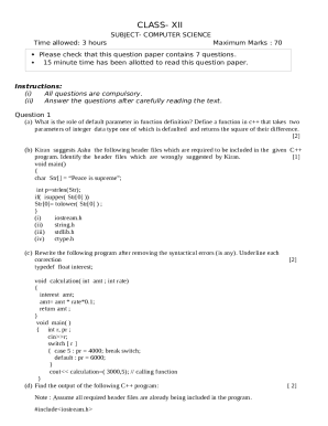 Form preview