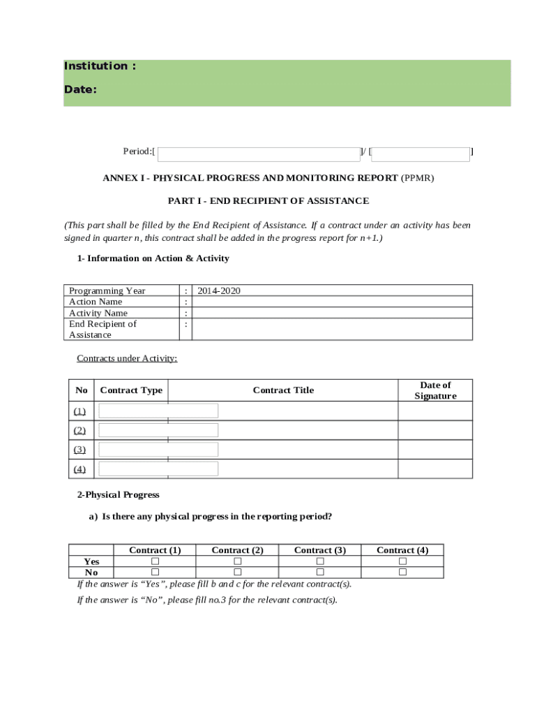 Sample Project Monitoring Report Doc Template | pdfFiller