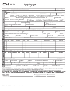 Commercial Credit Application - Berchtold Equipment