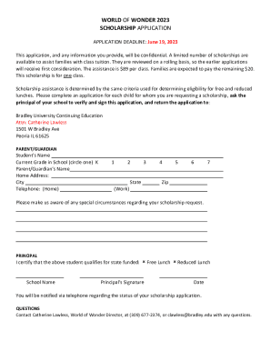 ScholarshipsApplications, Terms, and DeadlinesACC