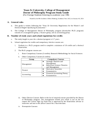 Yuan Ze University, College of Management Doctor of ...