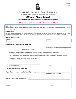 Fillable Online Accepting/Declining Financial Aid Fax Email Print ...