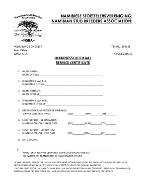 Namibian Stud Breeders Association: Home