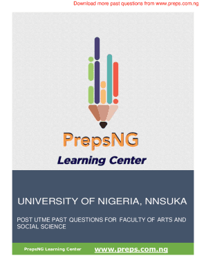 UI Post UTME Past Questions and AnswersFree Download