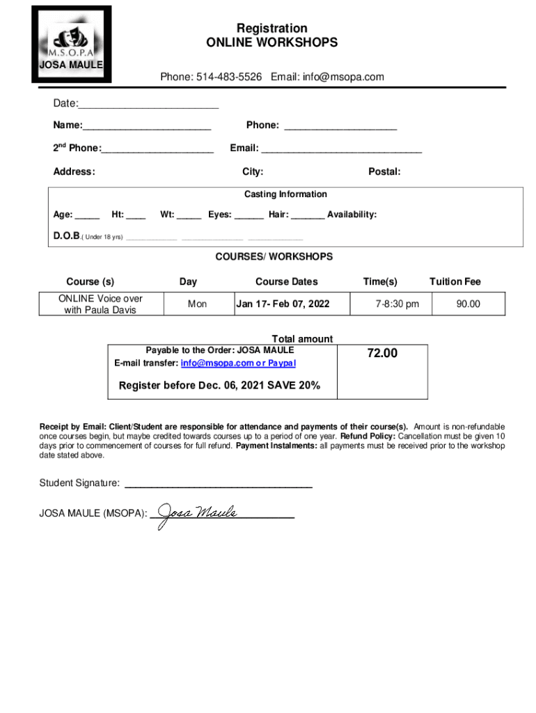 Form preview