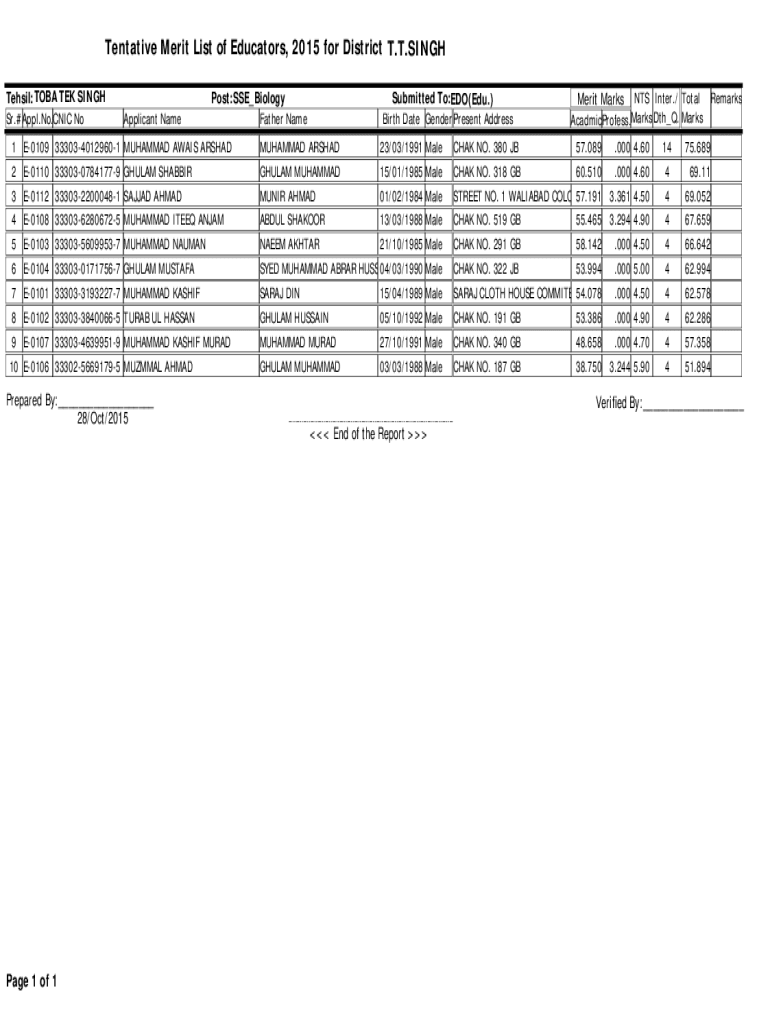 Form preview