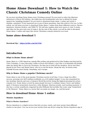 Stream The Most Popular Christmas Movie - Home Alone ...