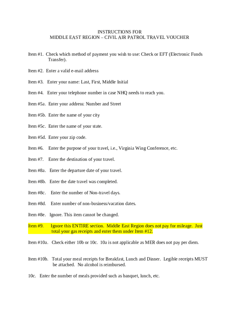 Stepbystep guide for processing your DTS travel voucher Doc Template pdfFiller