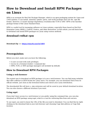 How to create a Linux RPM packageEnable Sysadmin