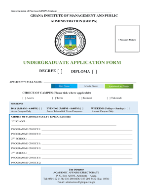 Ghana Institute of Management and Public Administration ...