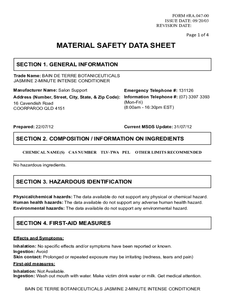Form preview