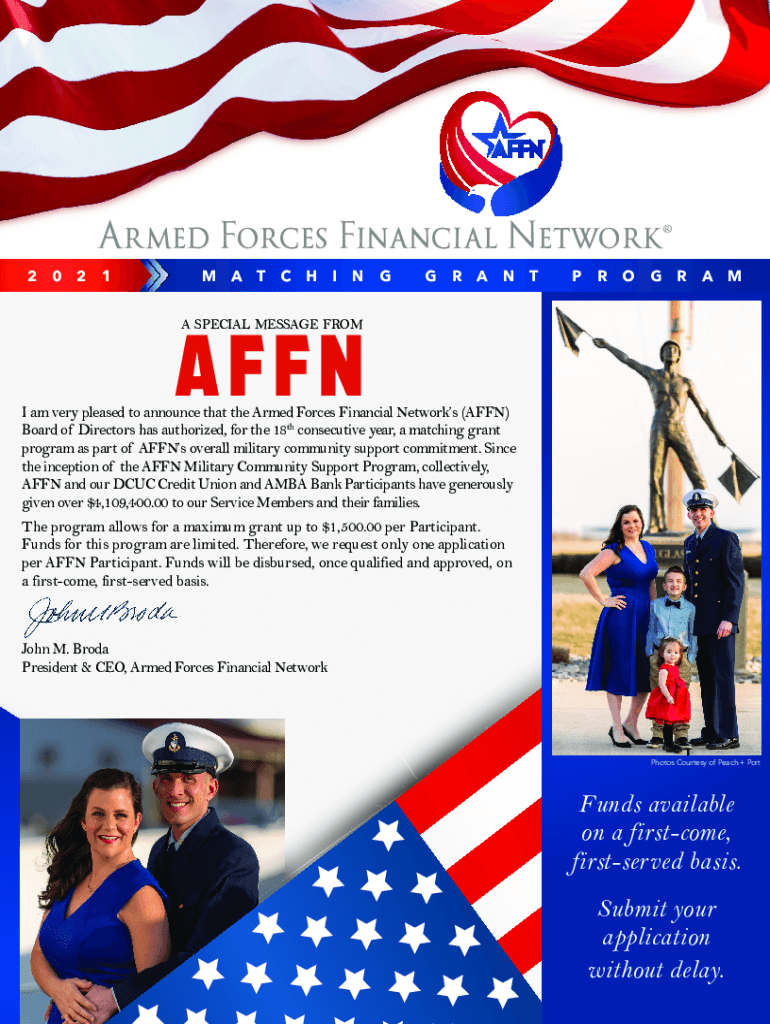 Fillable Online Armed Forces Financial Network's Post Fax Email Print pdfFiller
