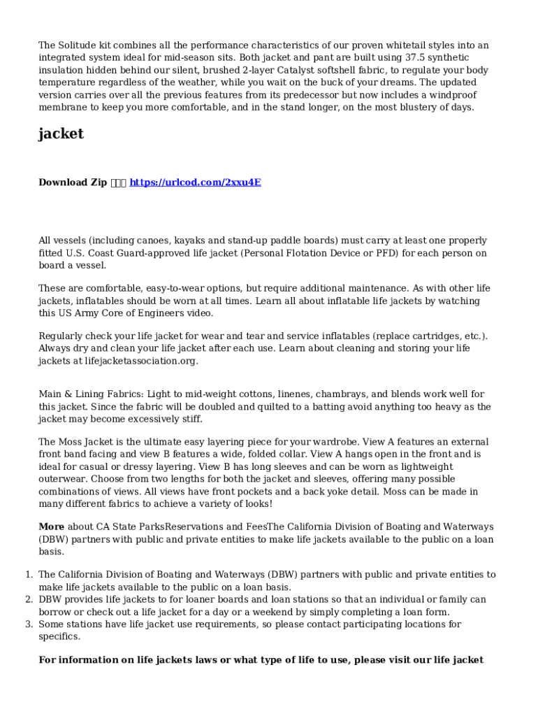 Fillable Online Men's First Lite Solitude Insulated Bib Pant Fax Email Print pdfFiller