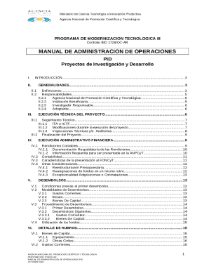 PROYECTOS DE INVESTIGACION Y DESARROLLO