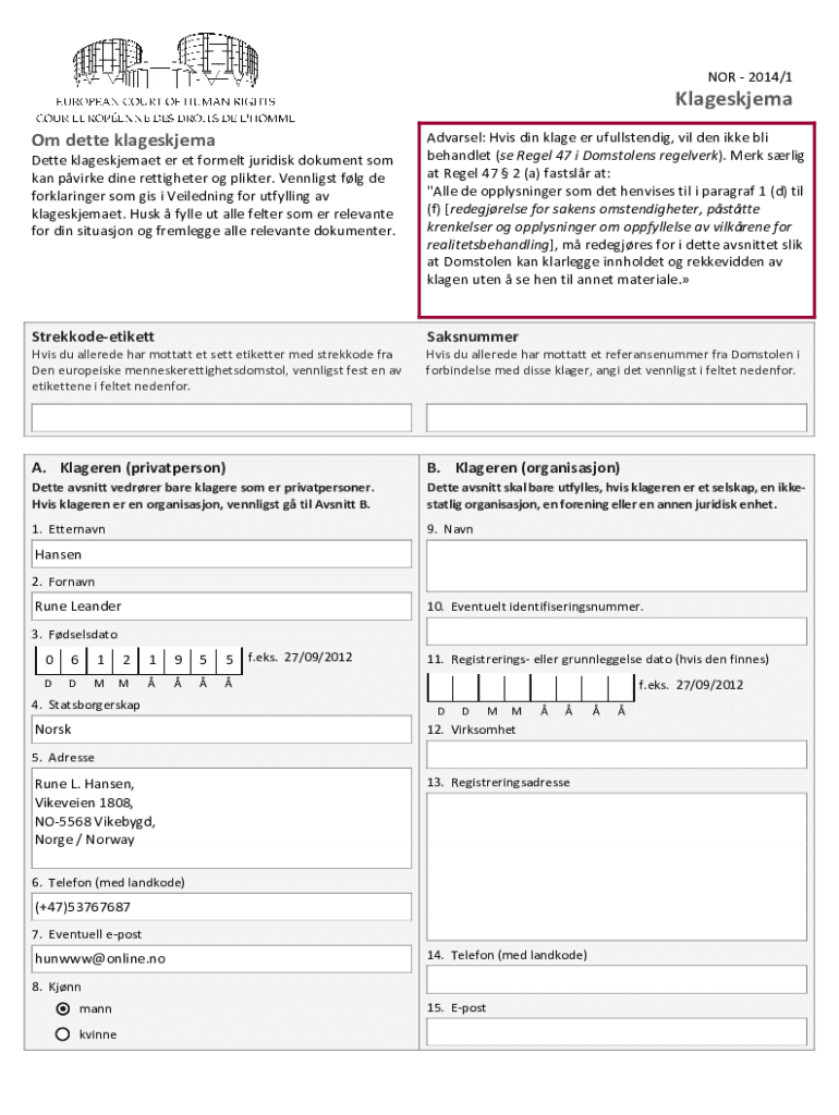 Form preview