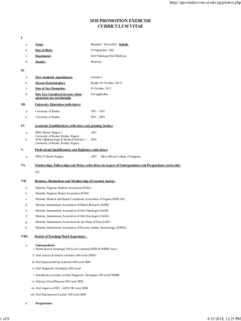 Form preview