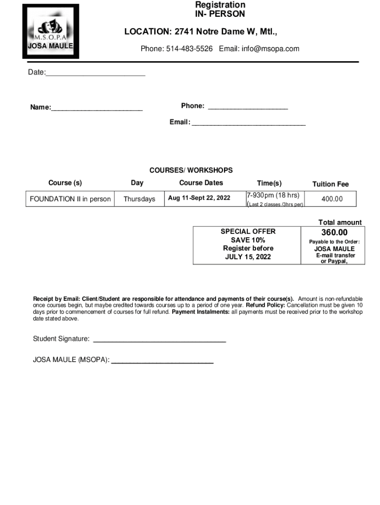 Form preview