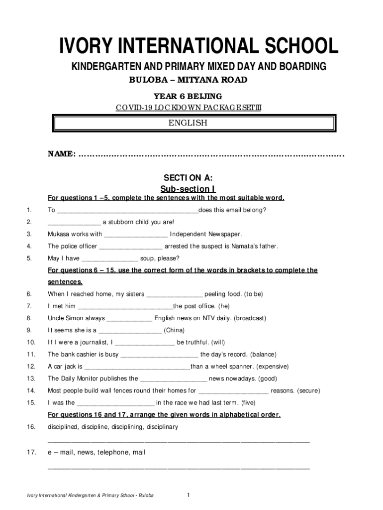 Form preview