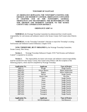 Chapter 17 - SOIL EROSION AND SEDIMENTATION CONTROL