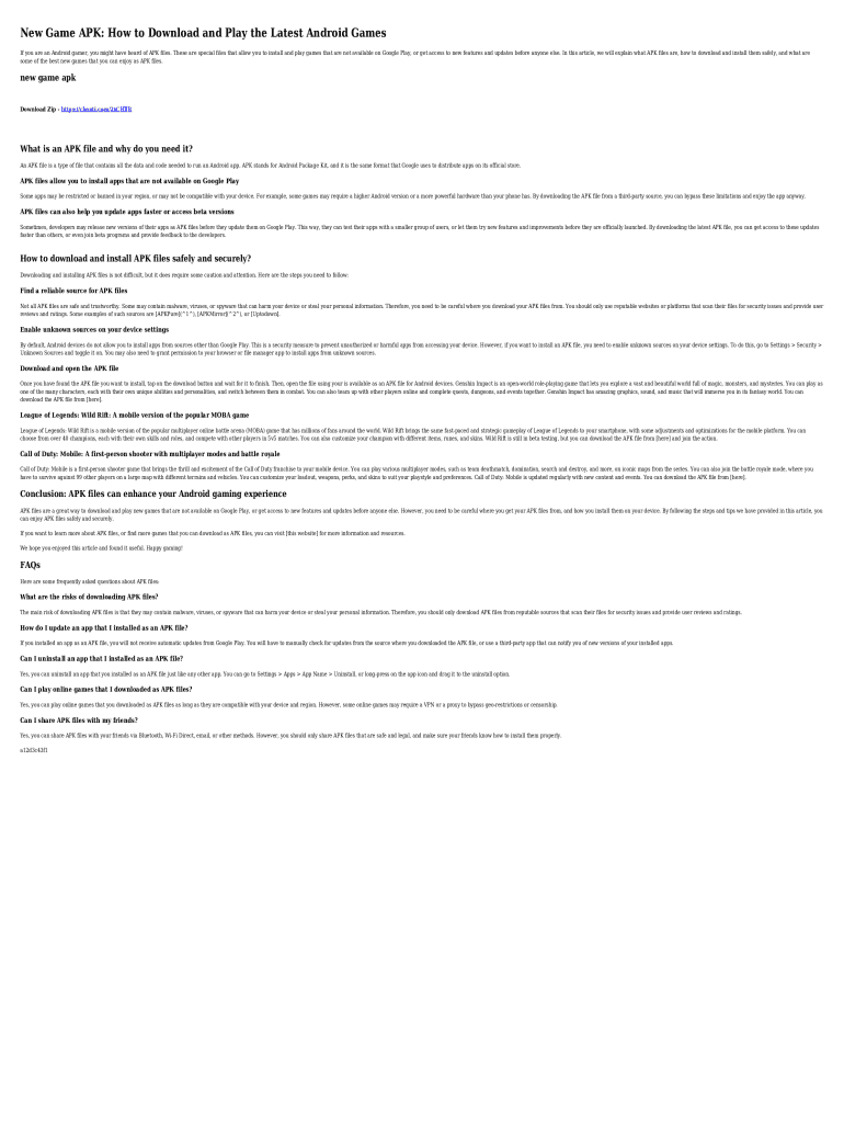 Form preview