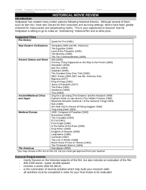 Historical Movies, How Accurate Are They? - Shopping cart