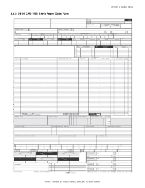Fillable Online UB-04 (CMS 1450) Claim Form Completion Instructions for ...