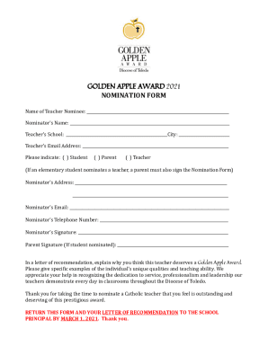 Nominate Your Favorite Teacher for a Golden Apple Award ...