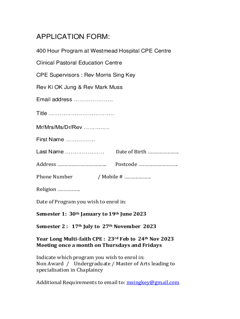 Form preview