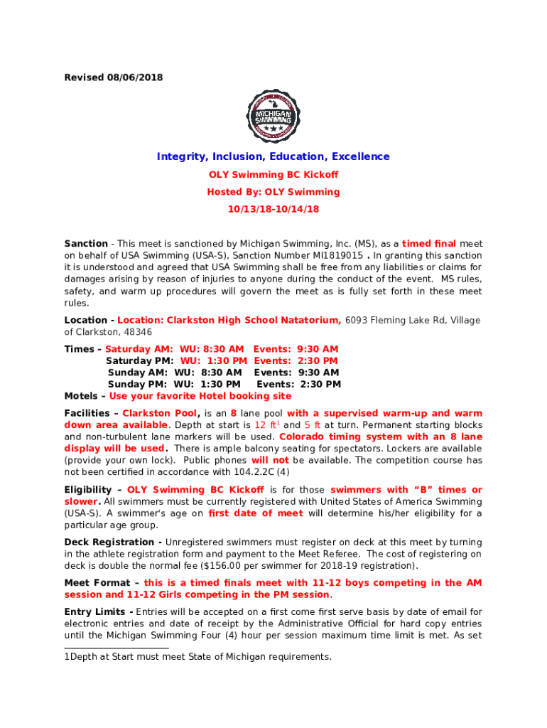 Clarkston BC Kickoff-Revised.docx Doc Template | pdfFiller