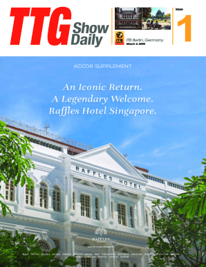 An Iconic Return. A Legendary Welcome. Raffles Hotel ...