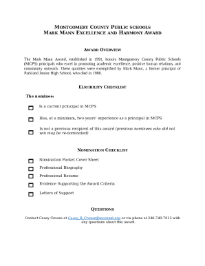 Nominations Open for Teacher and Principal Awards