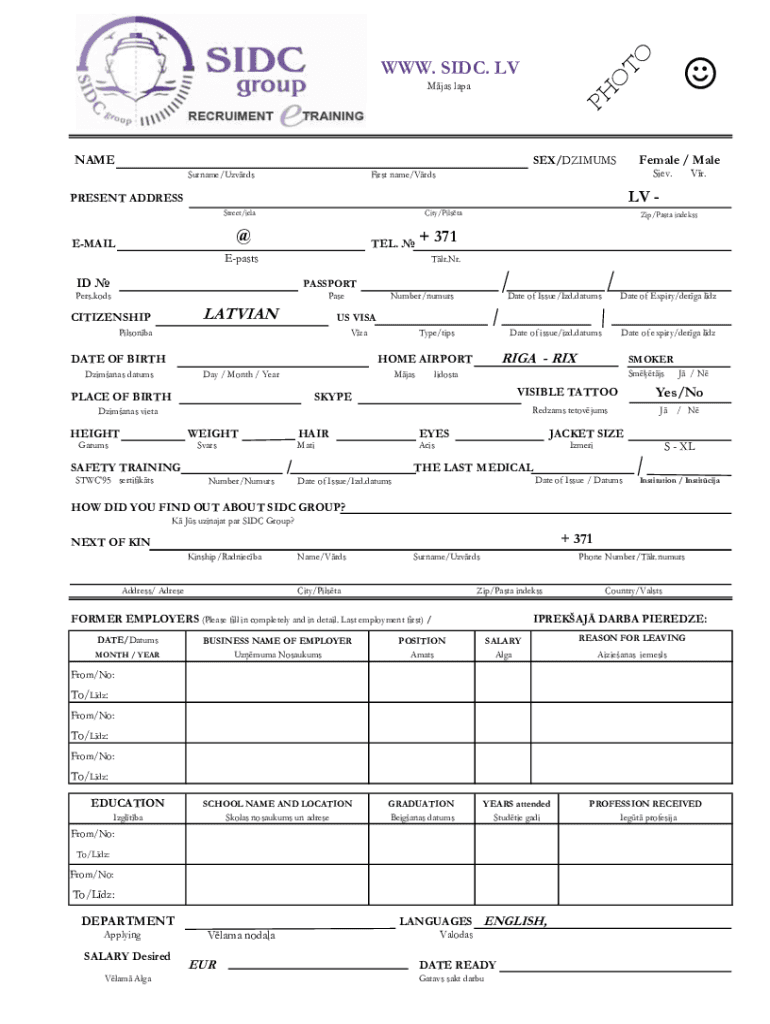 Form preview