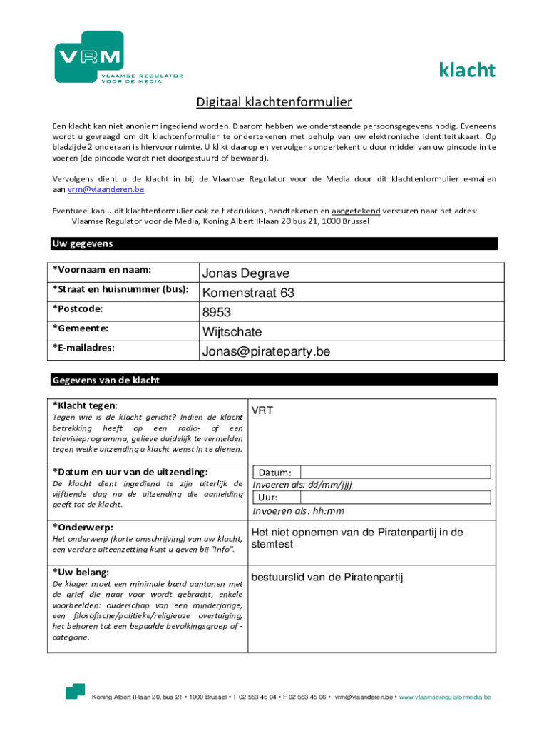 Form preview