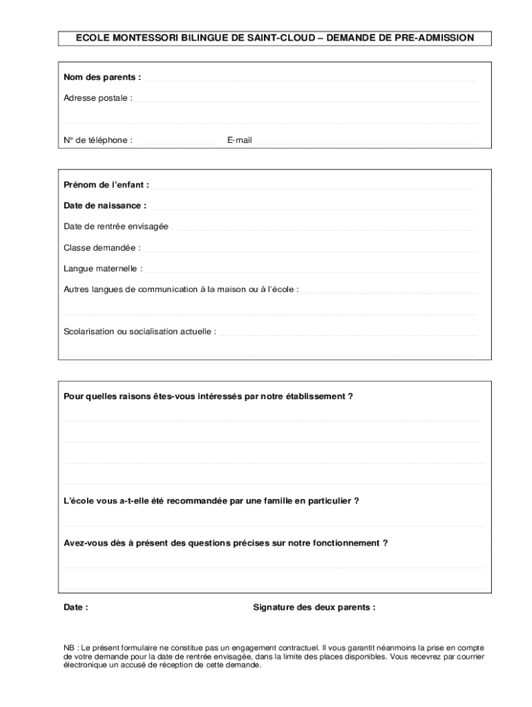Form preview