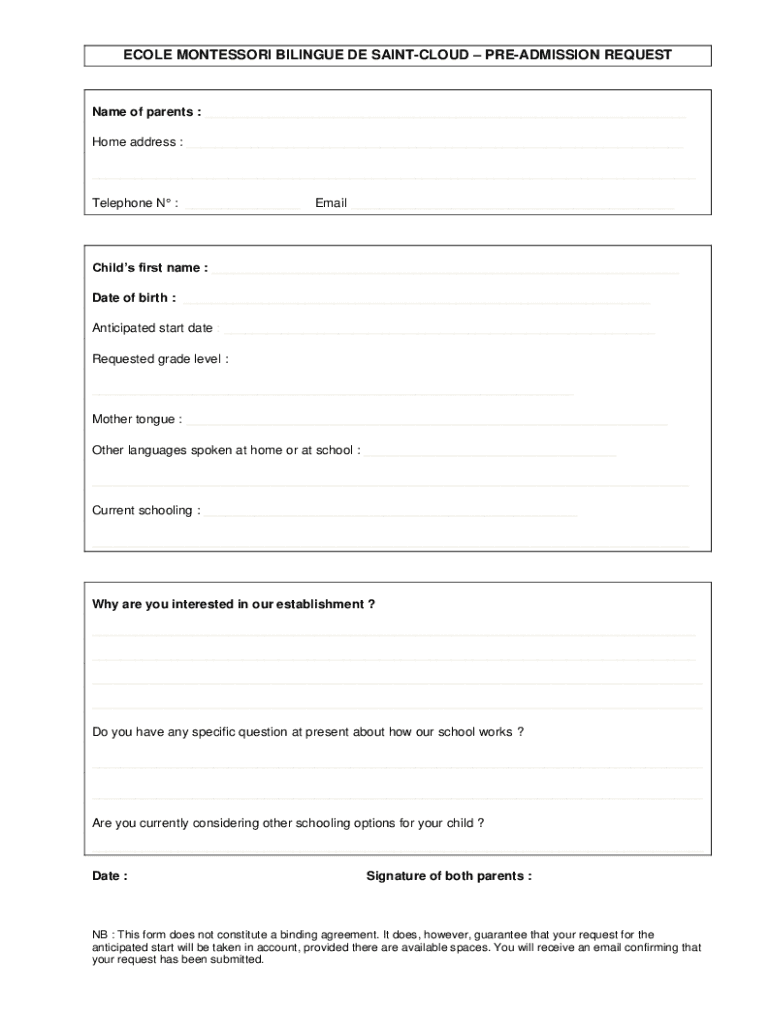 Form preview