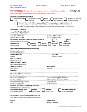 Form preview