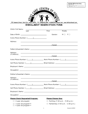Form preview
