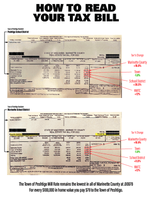 HOW TO READ YOUR TAX BILL