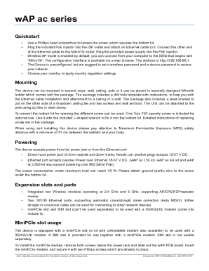 wAP ac kit-series - User manuals - MikroTik Documentation