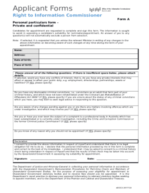 personal particulars filled sample Doc Template Doc Template | pdfFiller