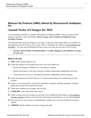 H6446001000Wellcare No Premium (HMO)