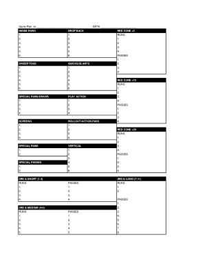 I made a play call sheet (cheat sheet) you can use to help ...