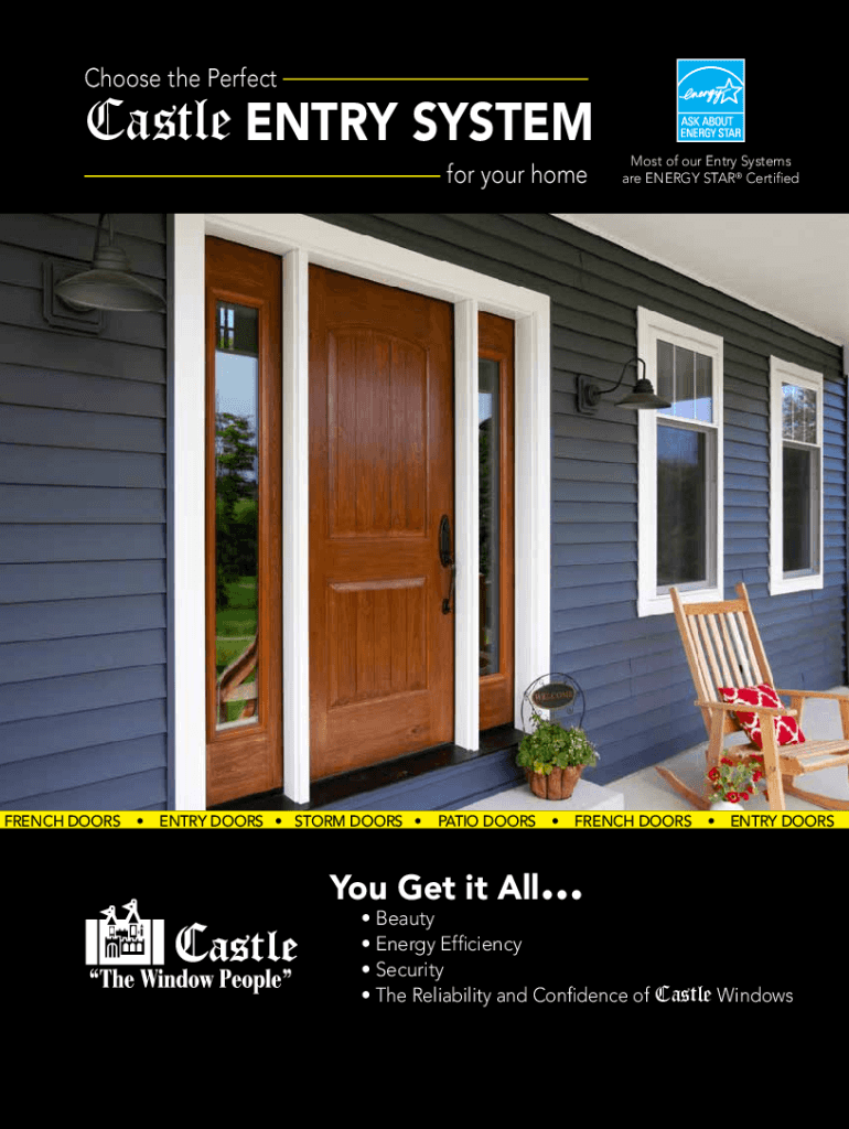 Fillable Online Exterior Doors Tax Credit Fax Email Print pdfFiller
